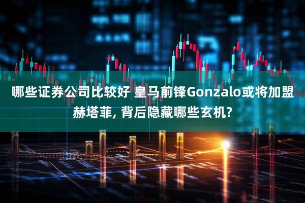 哪些证券公司比较好 皇马前锋Gonzalo或将加盟赫塔菲, 背后隐藏哪些玄机?